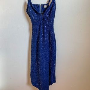 Sparkly Blue Cocktail Dress